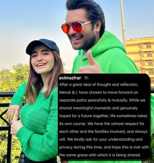 Asim Azhar and Merub Ali 