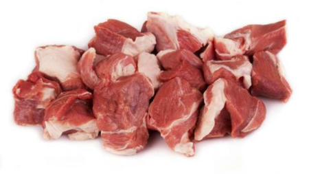 Fresh beef cuts displayed at a local market in Pakistan with prices updated for June 2025