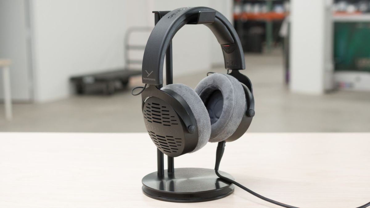 Beyerdynamic DT 990 Pro X open-back studio headphones with detachable cable and velour earpads