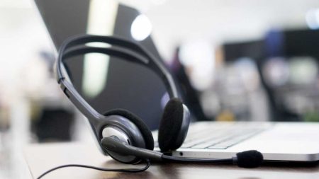 Call centre agents working in Pakistan office environment, 2025