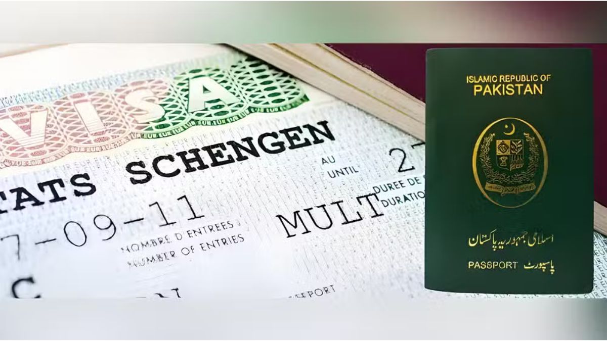 Pakistani traveler receiving Schengen visa approval for Germany in 2024