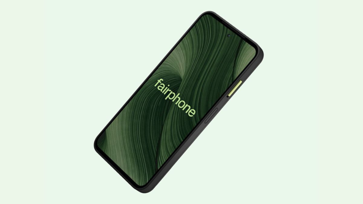 Leaked Fairphone 6 image showing modular design and flat-edge frame