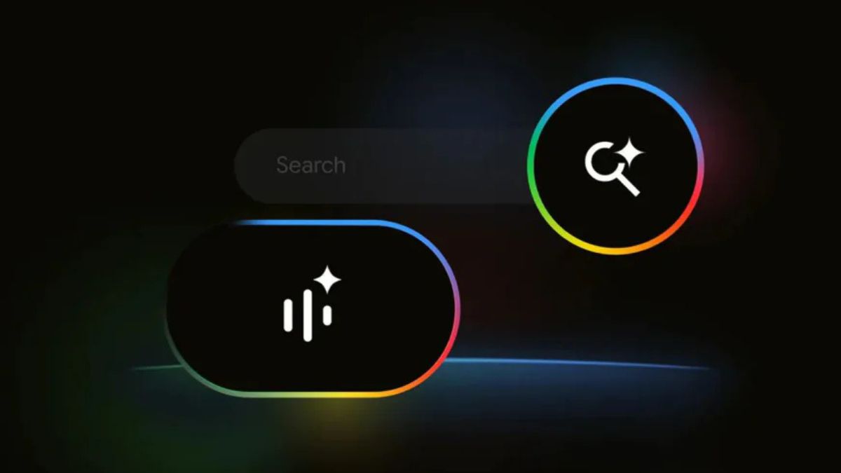 AI Mode interface showing Gemini-powered search results