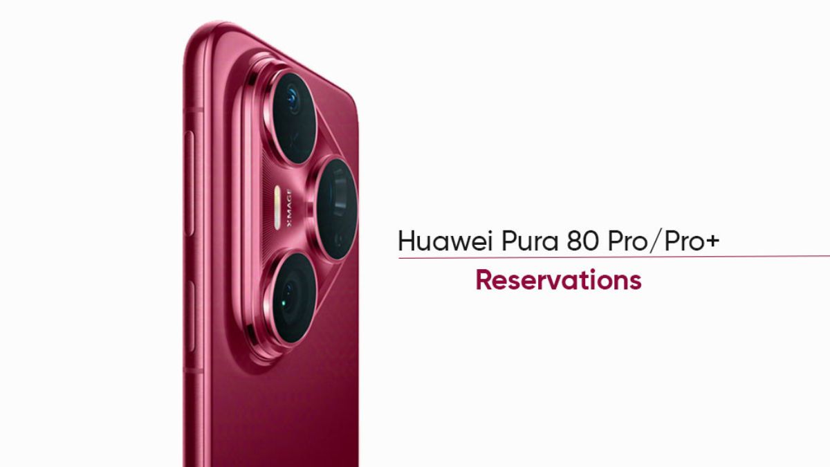 Huawei Pura 80 Pro+ with 6.8-inch OLED display and triple rear camera setup