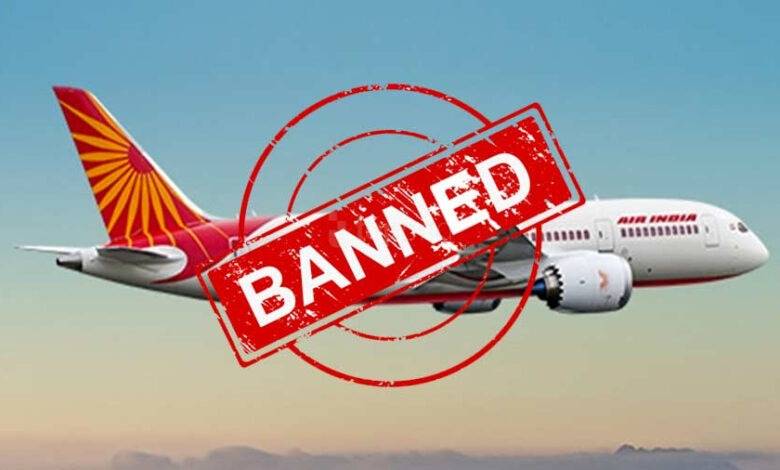 Indian flights ban