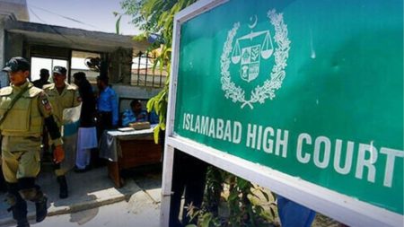Official list of Islamabad High Court judges’ seniority issued by the President of Pakistan in June 2025