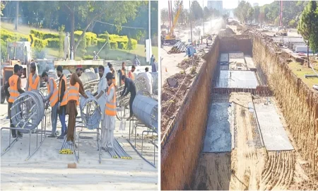 Islamabad Underpass Damaged After First Monsoon Rain