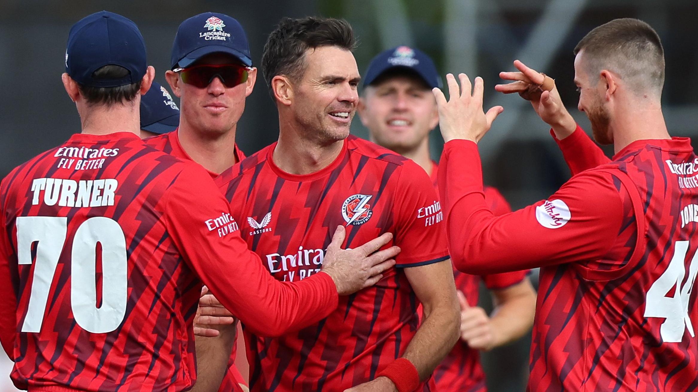 James Anderson Shines in T20 Win for Lancashire