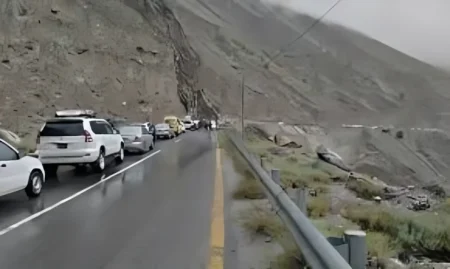 Karakoram Highway Stays Open Amid Landslides & Floods