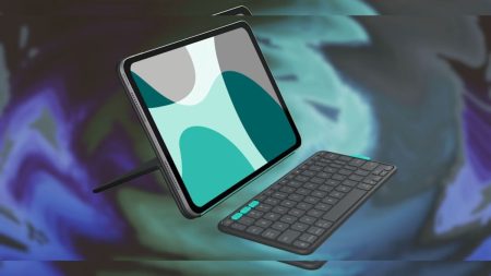 Logitech Flip Folio Case 2025 – Magnetic Detachable Keyboard for iPad Pro and Air in Pakistan