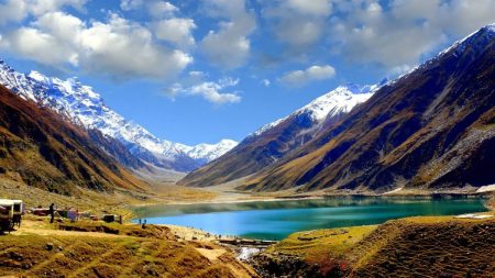 Scenic view of Lulusar Top and Lake in Kaghan Valley, Pakistan 2025