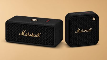 Marshall Emberton III speaker with classic design and waterproof build