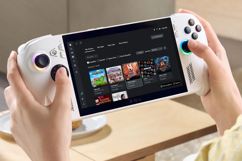 Microsoft Unveils ROG Xbox Ally & Ally X Handhelds