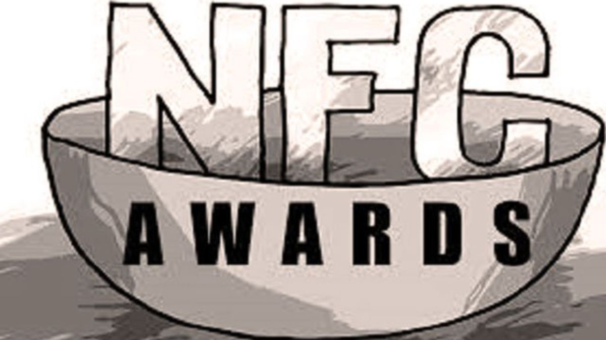 Map of Pakistan highlighting provincial budget allocations from NFC 2025