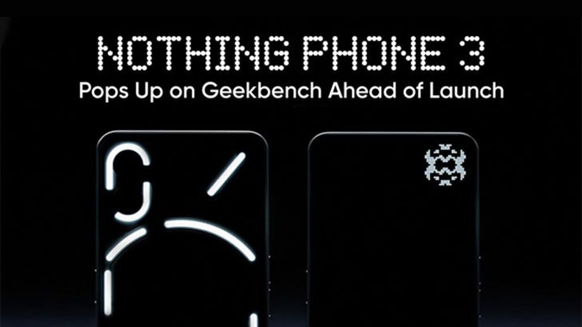Nothing Phone 3 back panel and camera design with Glyph Matrix