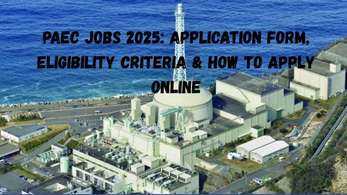 PAEC Jobs 2025 – Application Form & Eligibility Details