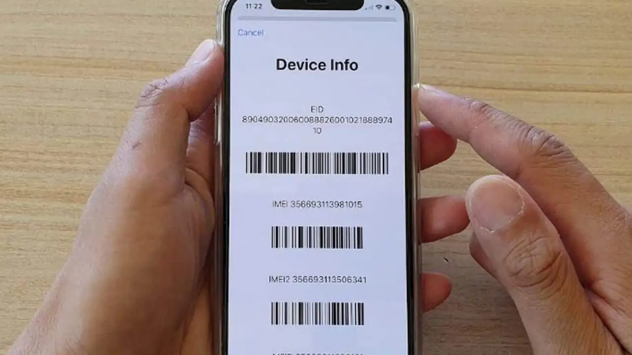 IMEI tampered