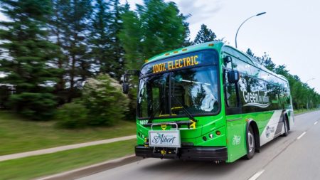 electric green bus service