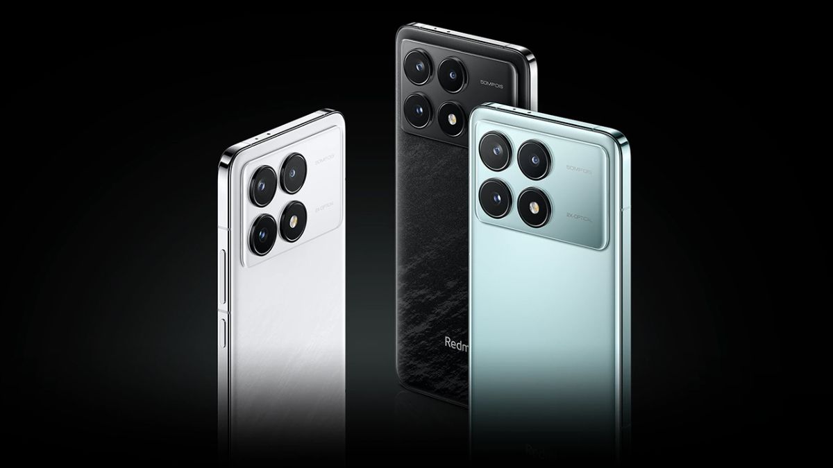 Redmi K80 Ultra smartphone showcasing front display and rear camera