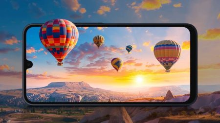 Samsung Galaxy A17 smartphone with Optical Image Stabilization (OIS) camera