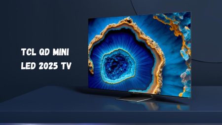TCL QD Mini LED TV with ultra-bright display and AI features