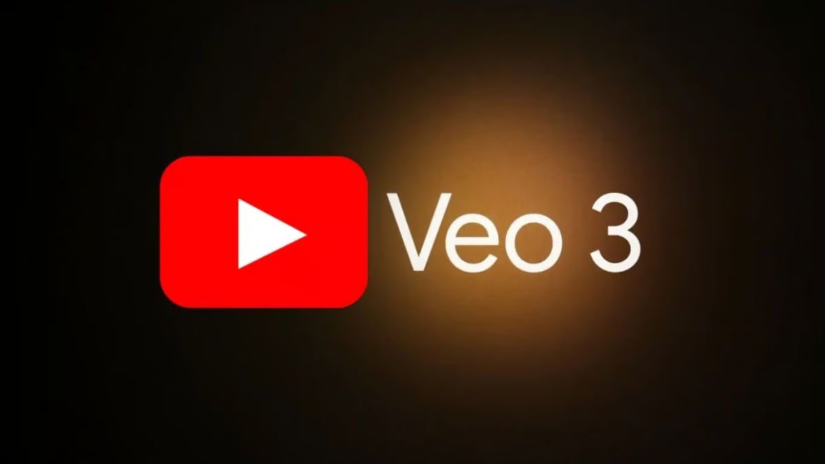 AI-generated video clip using Veo 3 integrated into YouTube Shorts editor interface