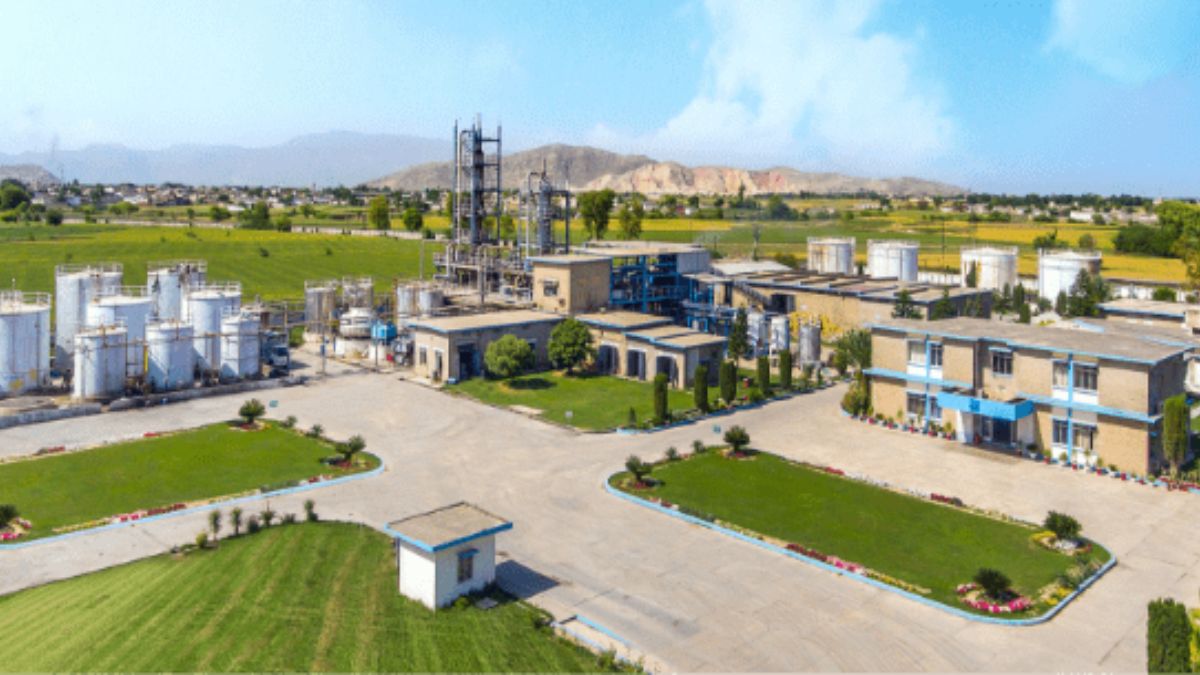 Exterior view of Wah Nobel Pvt Ltd explosives manufacturing plant in Wah Cantt, Pakistan