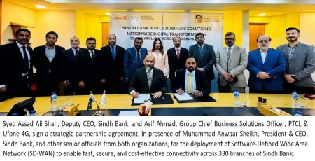 Sindh Bank selects PTCL to enhance Bank’s Digital Connectivity Infrastructure