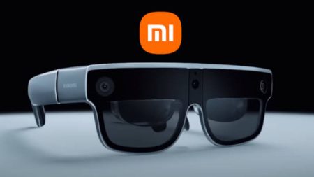 Xiaomi AI Glasses 2025 showing front-facing camera and colored lenses