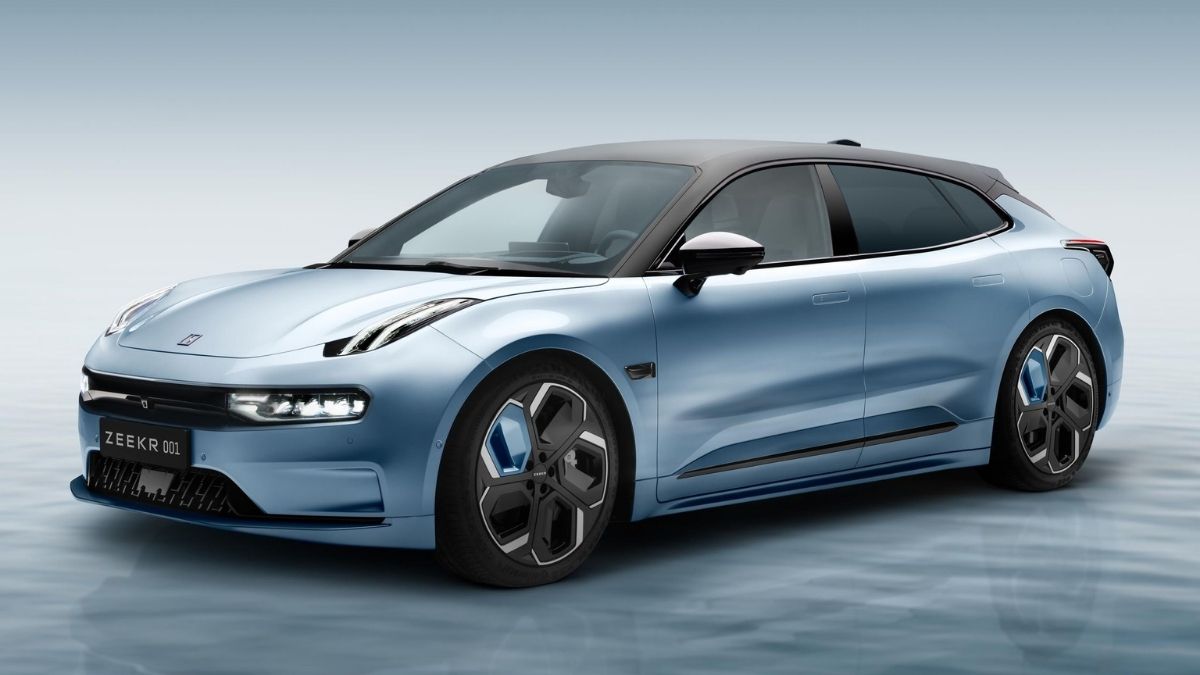 Zeekr 001 luxury electric vehicle parked outdoors in Pakistan