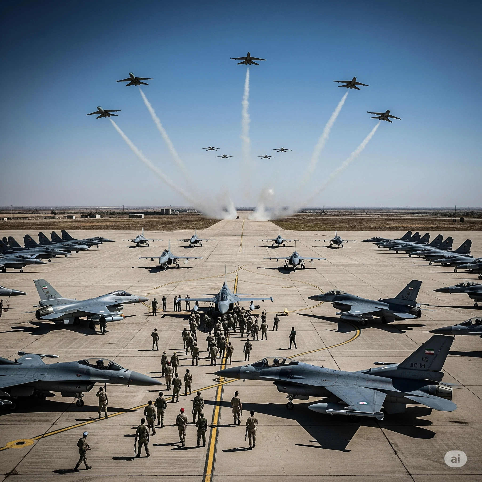 Iran claims to have intercepted and shot down 28 enemy jets