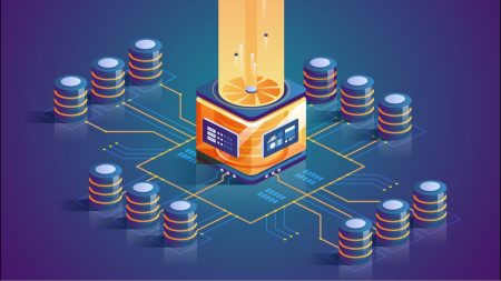 Diagram showing zkEVM blockchain scalability and zero-knowledge proof process
