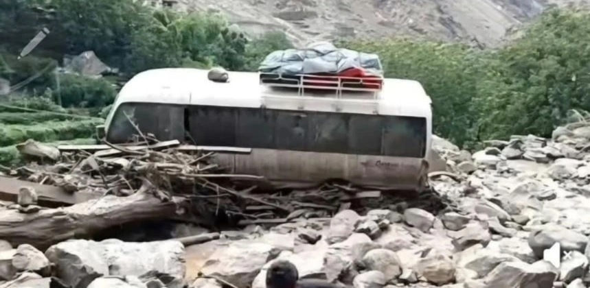 An avalanche struck near Skardu in Gilgit-Baltistan, killing two people and leaving several others missing, officials said on Monday.