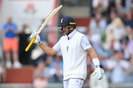 Joe Root advanced to the third spot on the all-time test cricket run-scorers list during England’s ongoing fourth test match against India.