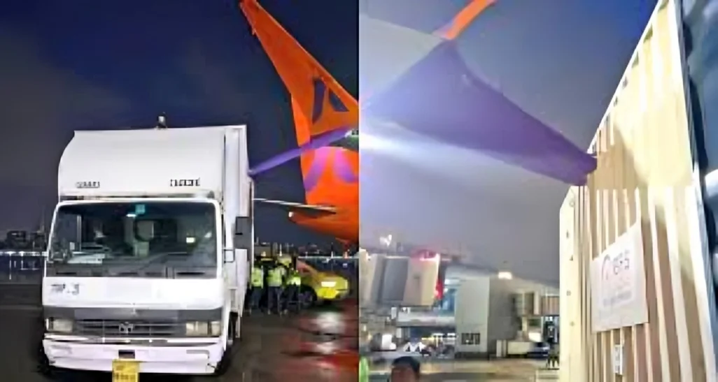 Akasa Air Plane Hits Cargo Truck at Mumbai Airport