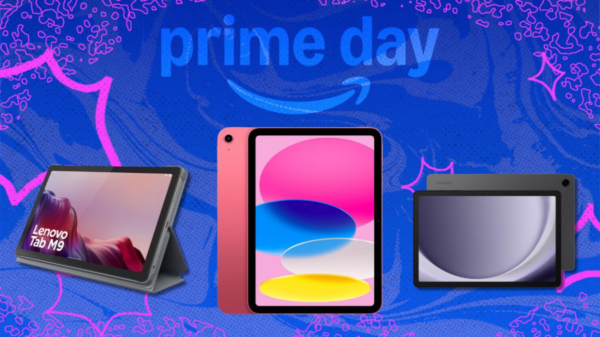 Tablets on sale during Prime Day 2025 including iPads, Samsung, and budget models
