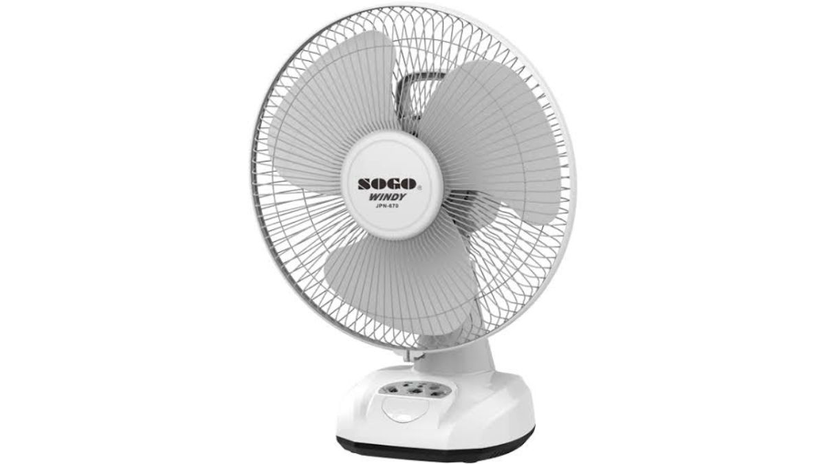Top rechargeable fan models in Pakistan with prices and features in 2025