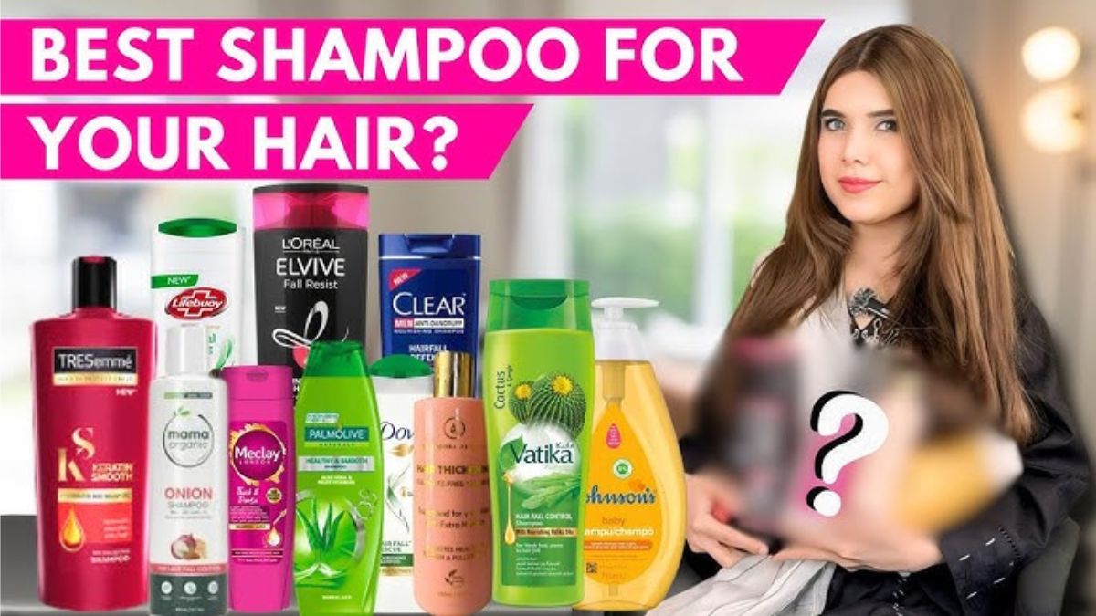 Shampoos categorized for different hair types 2025