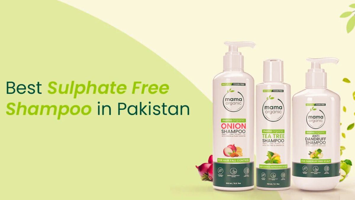 Sulfate Free Shampoos for Hair Fall and Dandruff in Pakistan