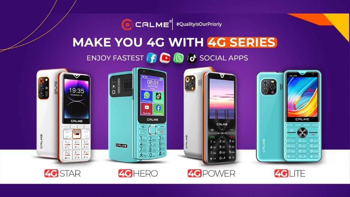 Calme 4G Mobile Series Models with Prices in Pakistan 2025