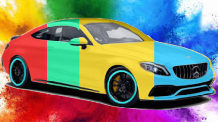 Car Paint Trends 2025 – Hottest Colors, Finishes & Custom Ideas for a Stylish Ride A lineup of cars showcasing trending car paint colors and finishes for 2025