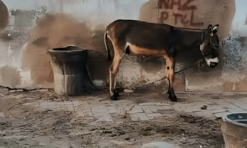 Caught Red-Handed: Donkey Being Slaughtered for Meat in KP’s Battagram