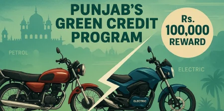 Claim Rs. 100,000 for Converting to Electric Vehicle Motor in Punjab