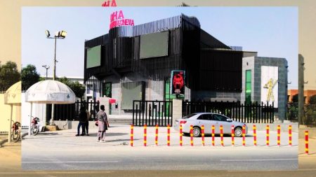 Aerial view of DHA Phase 2 Lahore with roads and residential plots