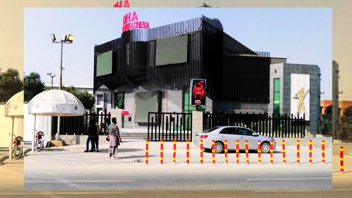 Aerial view of DHA Phase 2 Lahore with roads and residential plots