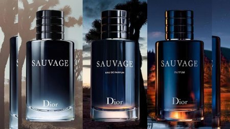 Original Dior Sauvage perfume bottles including EDT, EDP, Parfum, and Elixir in Pakistan