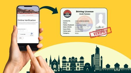 Online Driving License Verification Sindh 2025