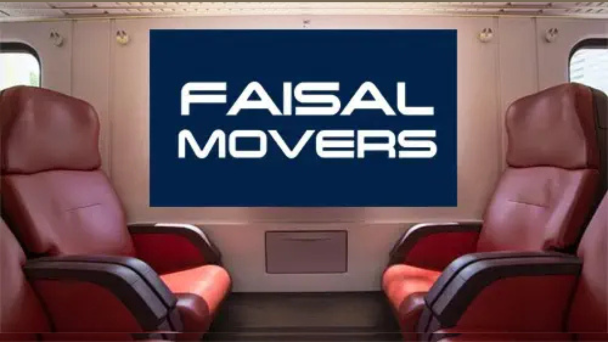 Comfortable seating inside Faisal Movers Business Class bus in Pakistan 2025