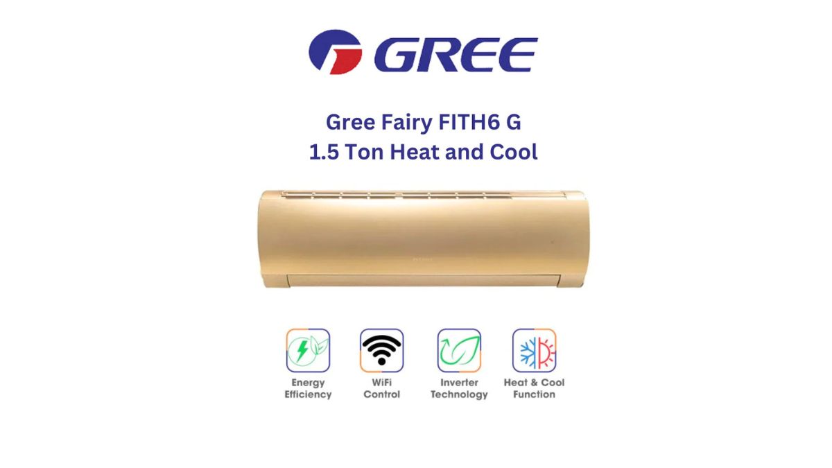 Gree FITH6G 1.5 Ton Fairy Series Split Inverter AC with 2024 price and detailed specifications
