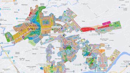 Gulberg Green Islamabad Map 2025 – Updated Layout, Blocks & Location Guide Gulberg Green Islamabad updated map layout 2025